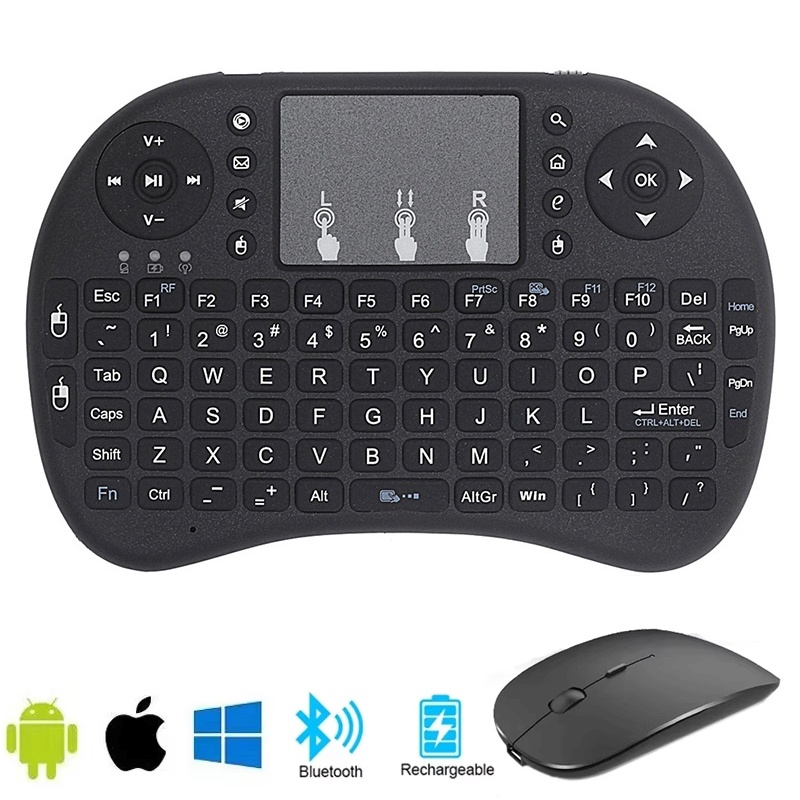 Mini Projector Portable - Mini English Bluetooth Keyboard Portable Wireless