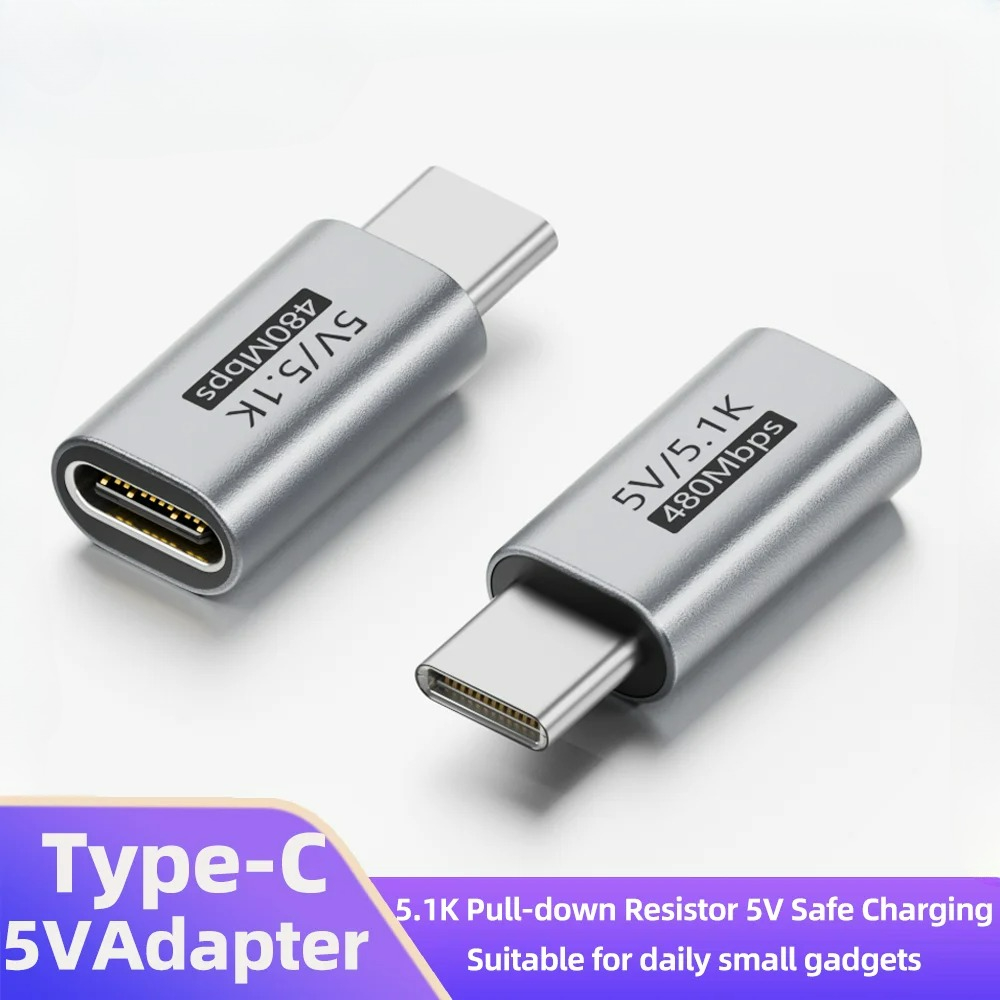 Electronics And Gadgets With C - USB-C 5.1K Resistor Charging Adapter Safe