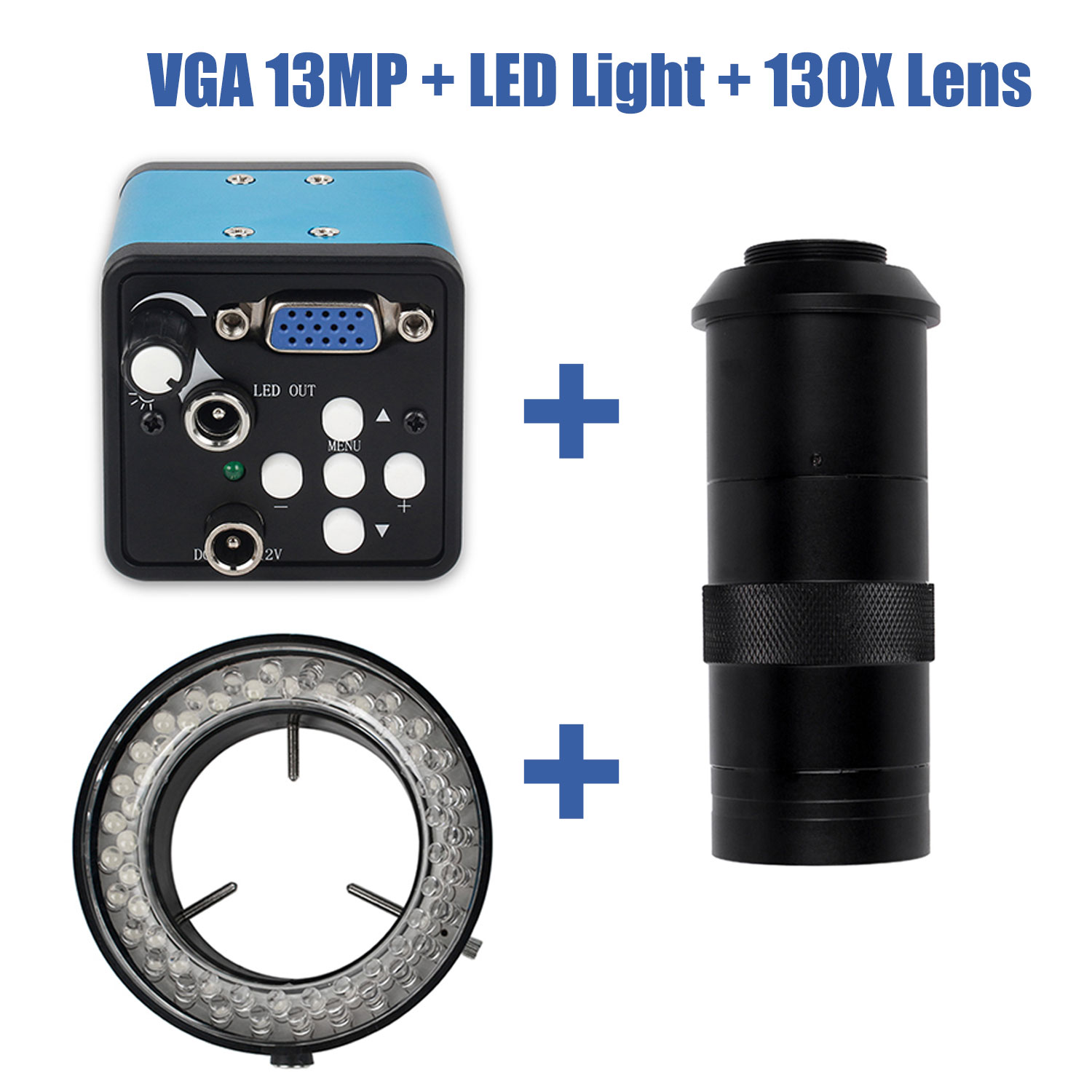 Digital Magnifier Reading - 13MP VGA Video Microscope Camera 1080P