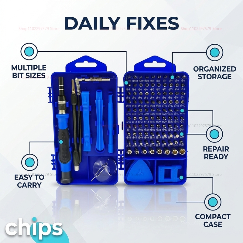 115 in 1 Multifunctional Screw - đánh giá và giá Electronics Gadgets And Accessories