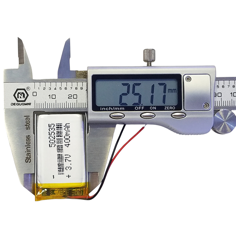 502535 3.7V 400mAh Lipo Batter - đánh giá và giá Electronics And Gadgets Ce
