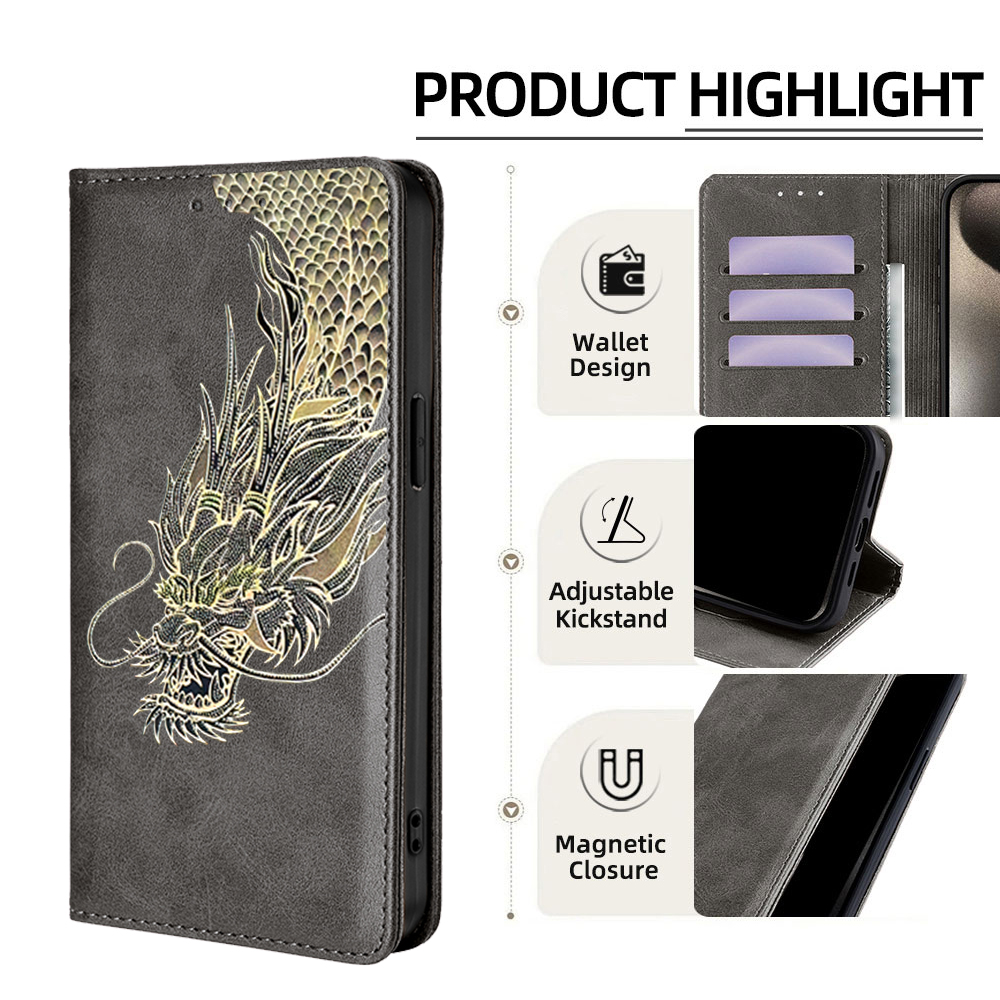 Magnetic Flip Card Stand Leath - đánh giá và giá Realme C67