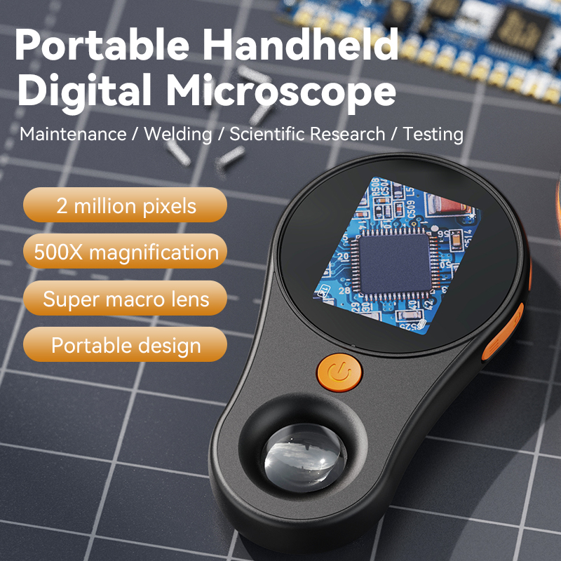 500x Digital Microscope with 2 - đánh giá và giá Digital Magnifier Reading