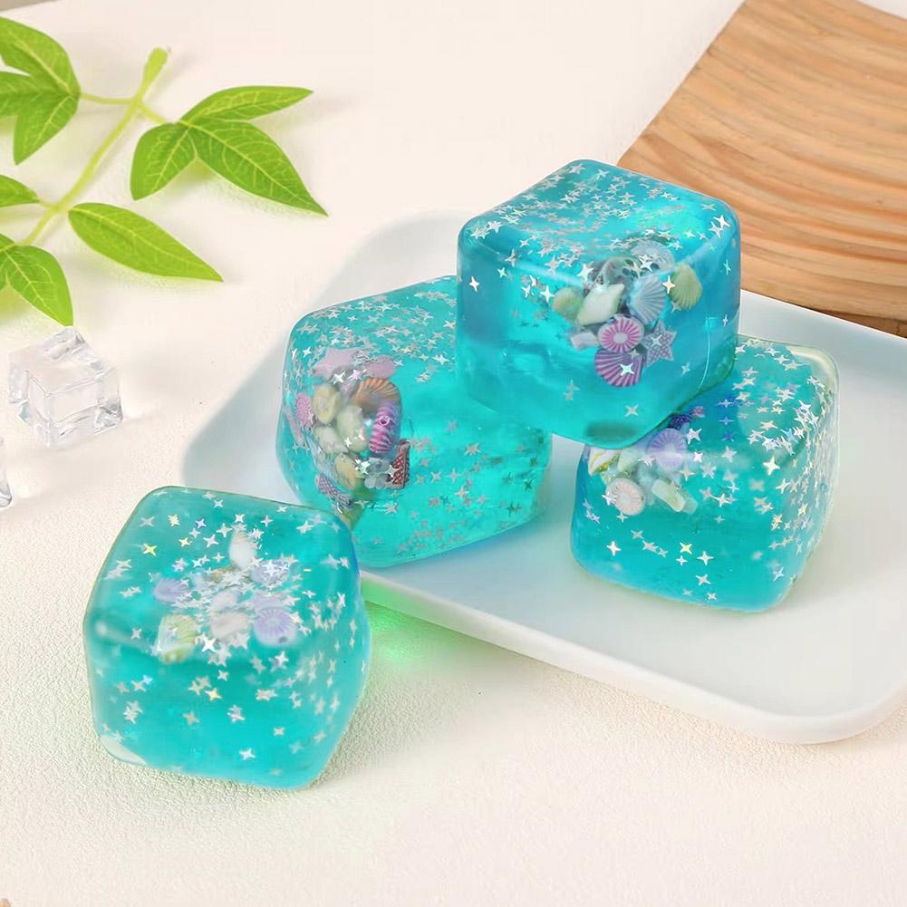 Clear Ocean Cube Squeeze Toy w - đánh giá và giá Electronics Latest Gadgets