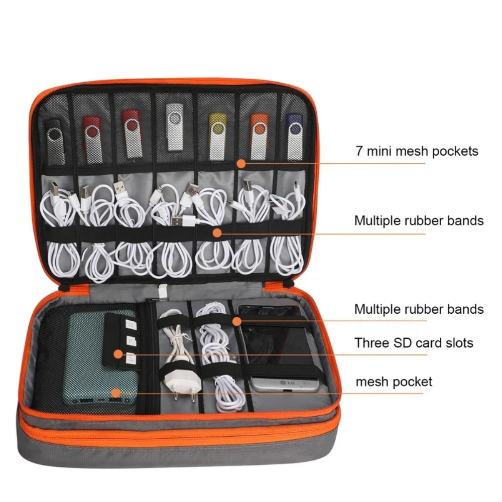 Double Layers Large Capacity T - đánh giá và giá Electronics Gadgets And Accessories
