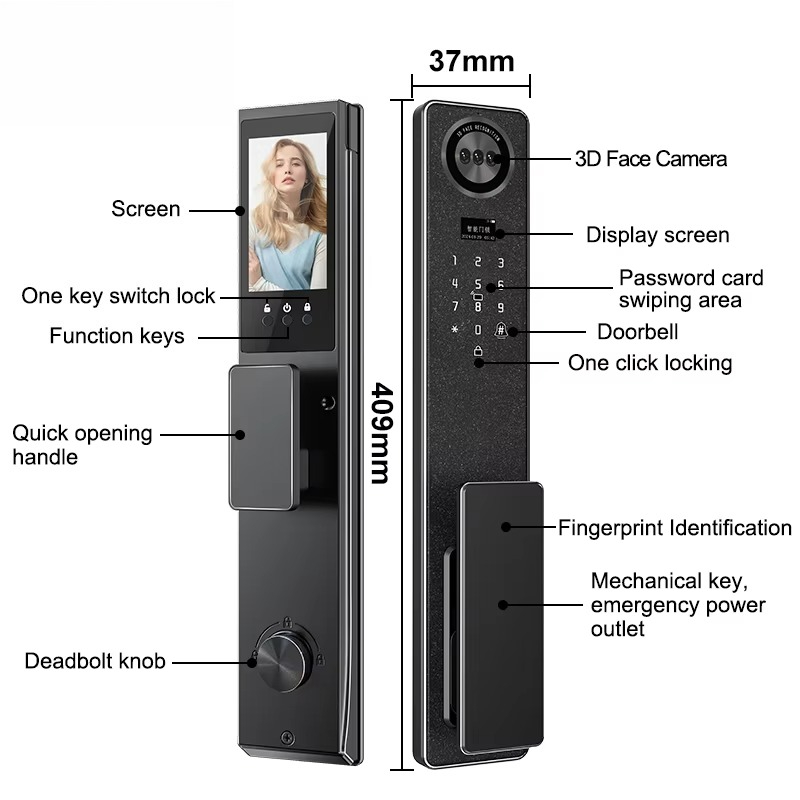Tuya WiFi Smart Door Lock, Hom - đánh giá và giá Electronics & Tech Gadgets