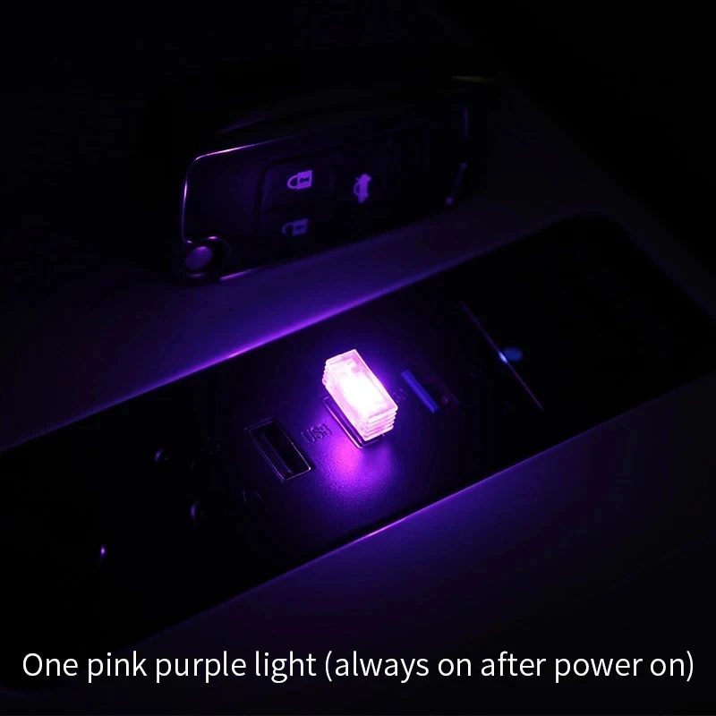 1/4pc Mini USB LED Car Light A - đánh giá và giá Electronics Gadgets And Accessories