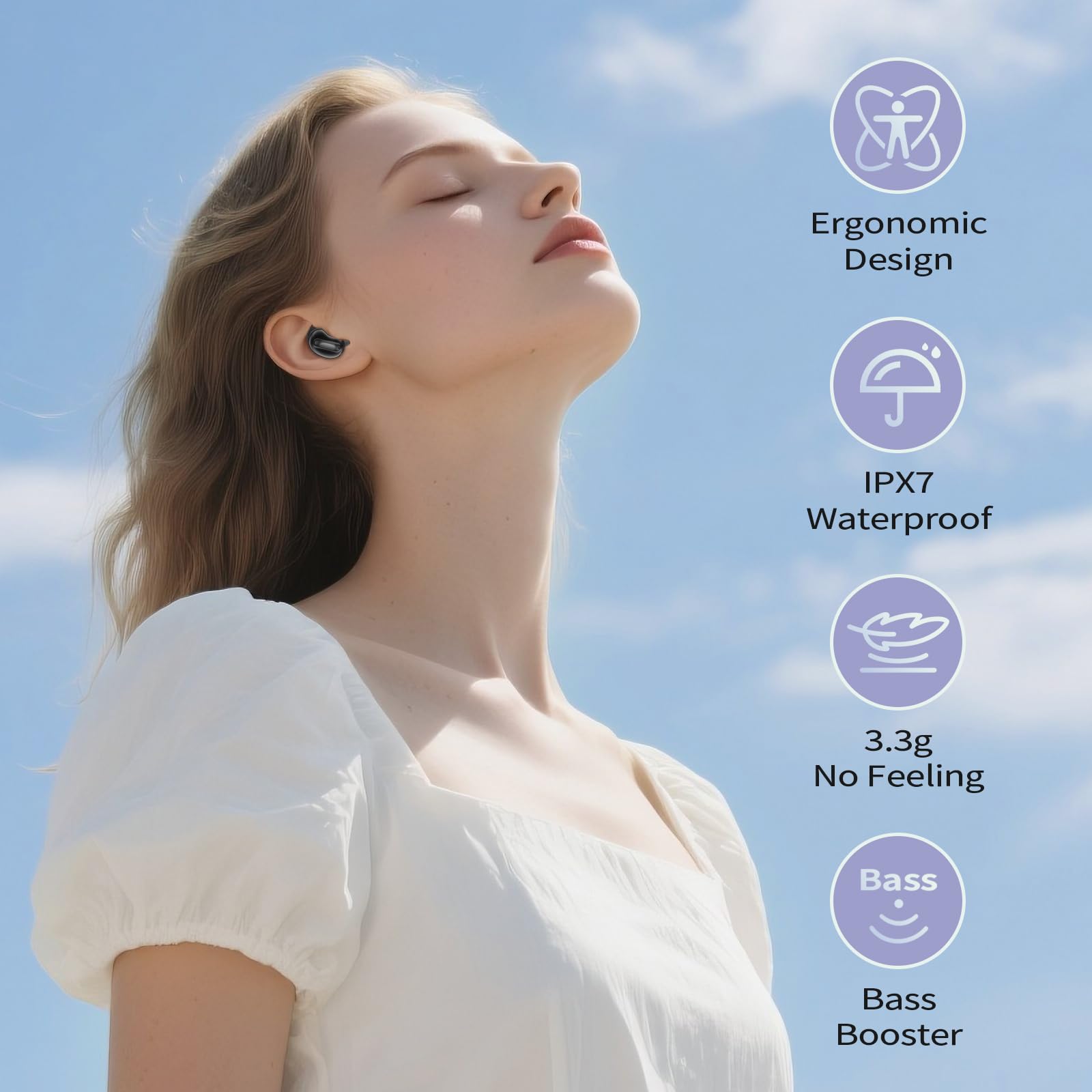 D20 Mini Sleep Earbuds for Sid - đánh giá và giá Earbuds Anc Wireless