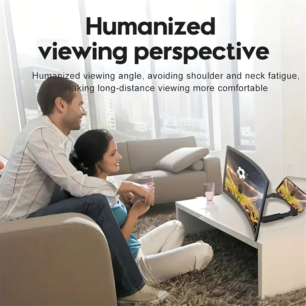 12 Inch Large Curved Screen 3D - đánh giá và giá Digital Magnifier Reading