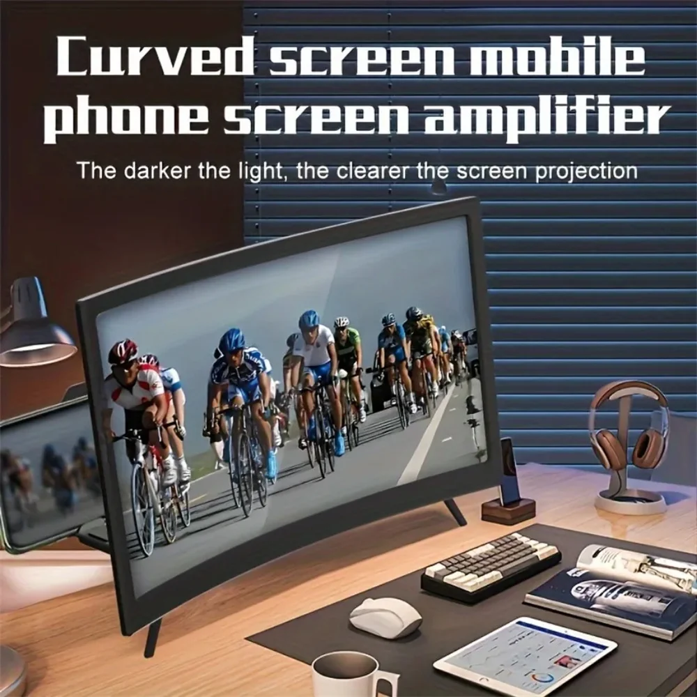 12 Inch Large Curved Screen 3D - đánh giá và giá Digital Magnifier Reading