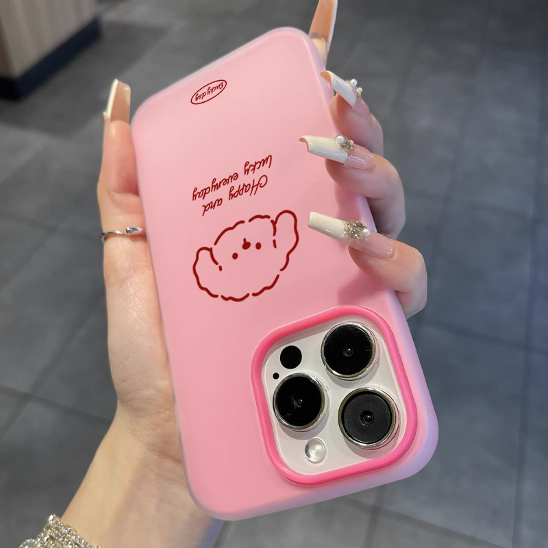 Cute Line Puppy Pattern Phone  - đánh giá và giá Samsung Galaxy A55