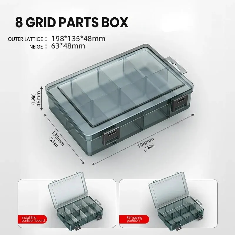 AIRAJ Plastic Tool Parts Box S - đánh giá và giá Electronics Gadgets And Accessories