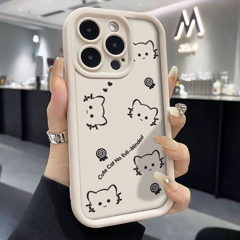 Fashion Cute Cat Case For Real - đánh giá và giá Realme Note 50