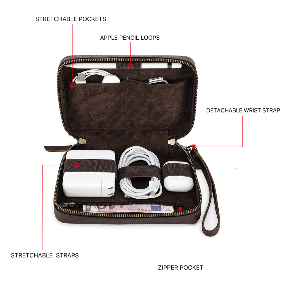 Genuine Leather Portable USB D - đánh giá và giá Electronics Gadgets And Accessories