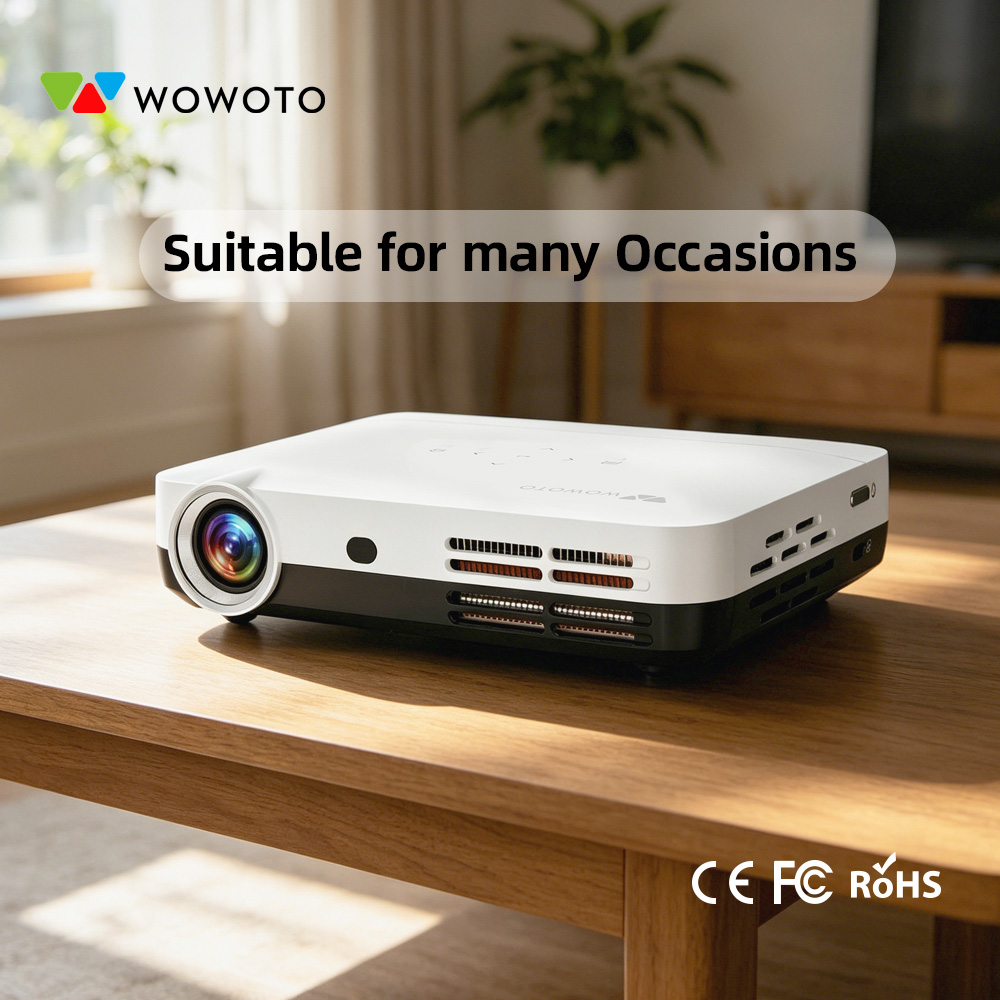WOWOTO Portable Mini Home Thea - đánh giá và giá Mini Projector Portable