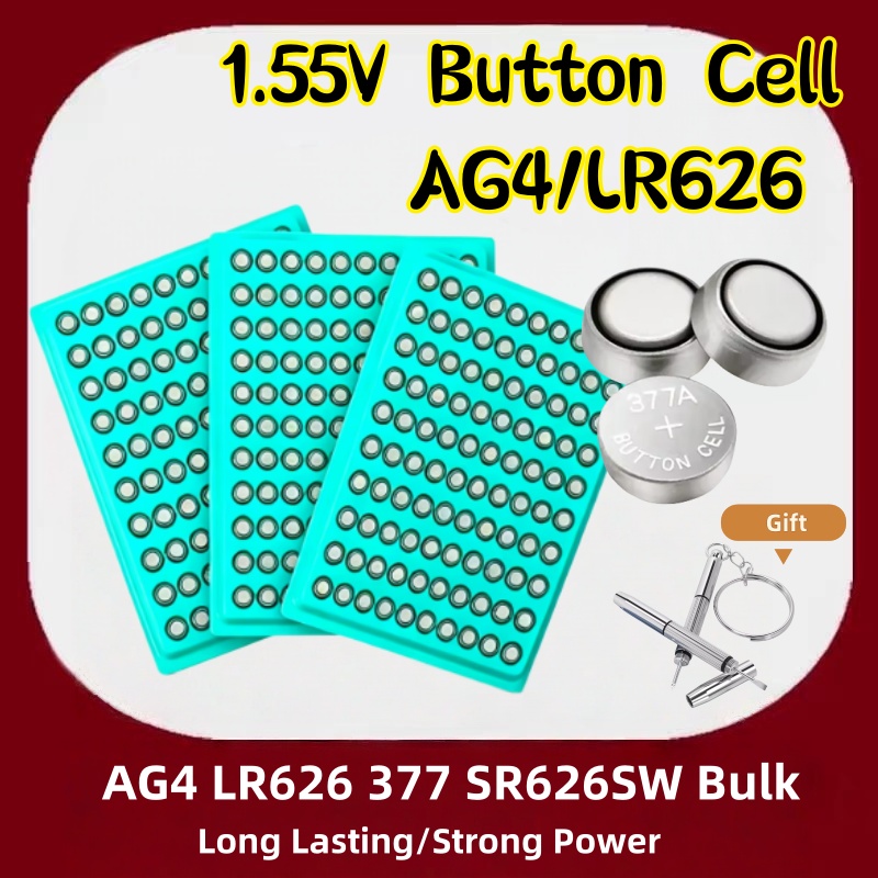 100-500pcs High Capacity LR626 - đánh giá và giá Electronics And Gadgets Ce