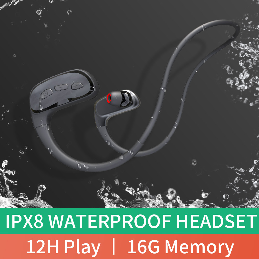 IPX8 Waterproof Bluetooth Head - đánh giá và giá Earbuds Anc Wireless