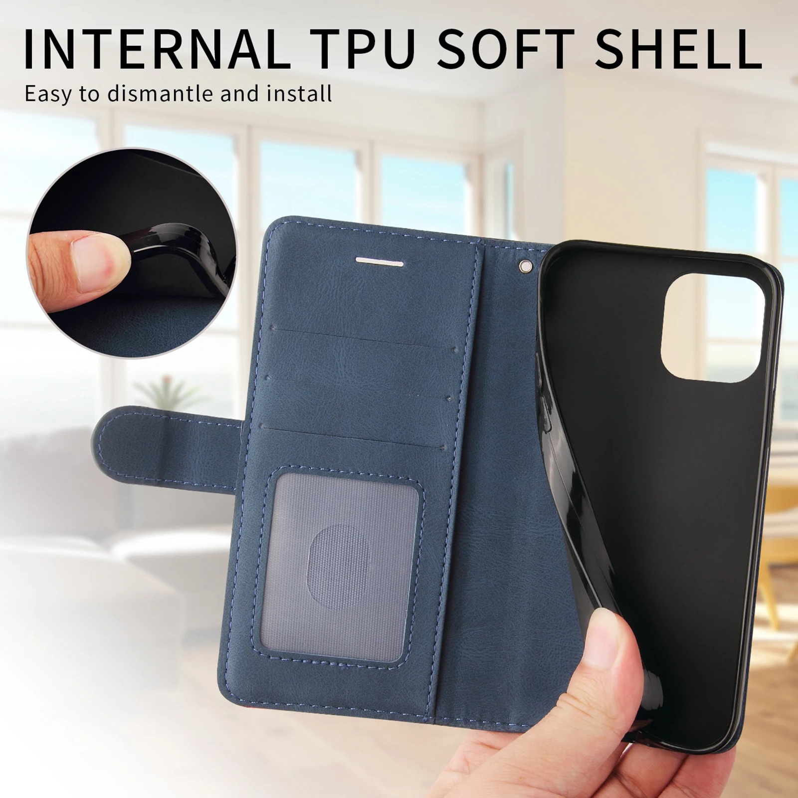 Leather Wallet Flip Case for O - đánh giá và giá Oppo Find X8