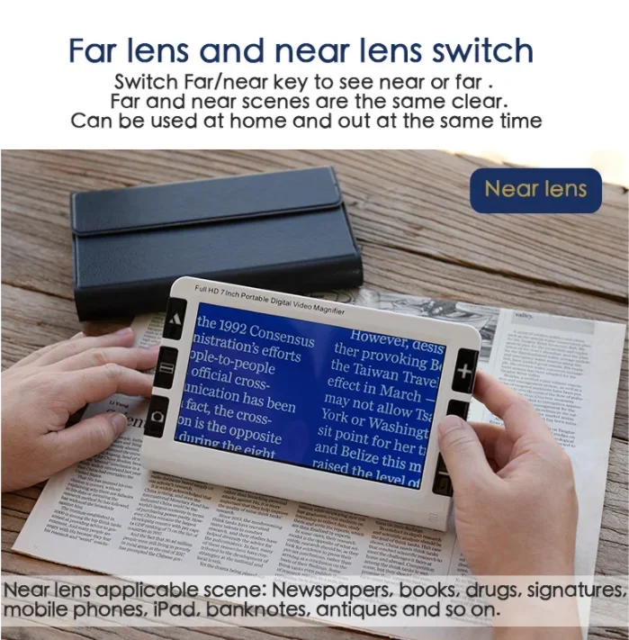 NEW 2-32X Portable Electronic  - đánh giá và giá Digital Magnifier Reading
