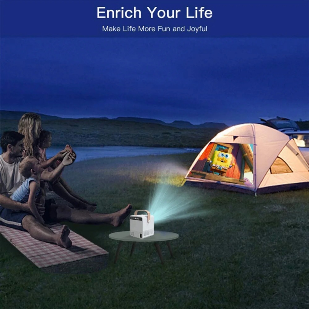 Portable Smart 4K Projector Mi - đánh giá và giá Mini Projector Portable