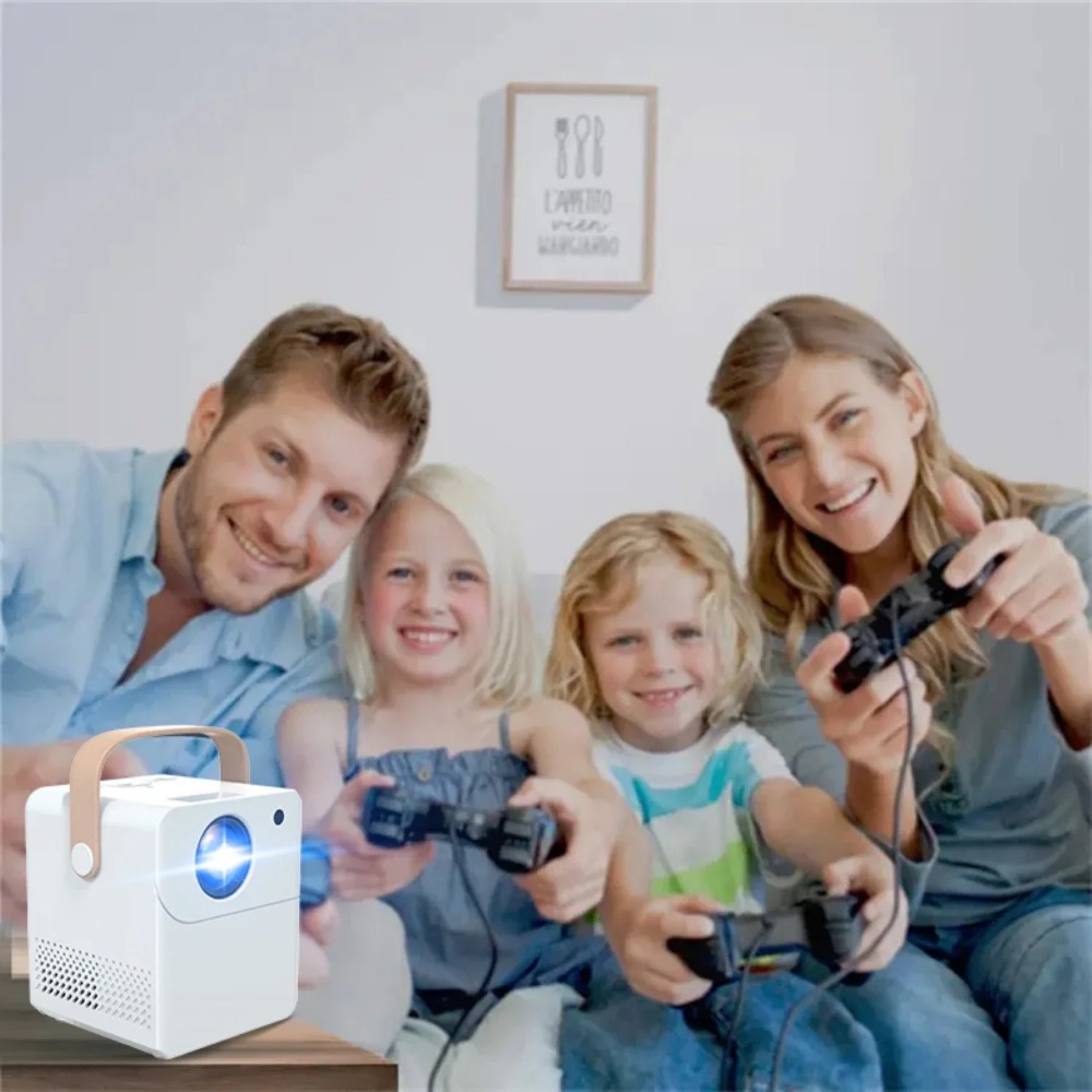 Portable Smart 4K Projector Mi - đánh giá và giá Mini Projector Portable